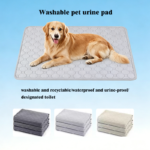 Eco-friendly reusable pet pee pads