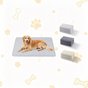 Eco-friendly reusable pet pee pads