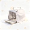 Stainless Steel Parrot Travel Carrier – Lightweight, Easy Climb, No Assembly Required