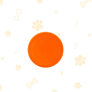 Soft Silicone Dog Flying Disc, Safe Outdoor Training Fetch Toy with Multiple Colors