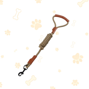 Durable Reflective Nylon Dog Walking Leash, Sturdy Braided Rope Lead with Electroplated Alloy Hook